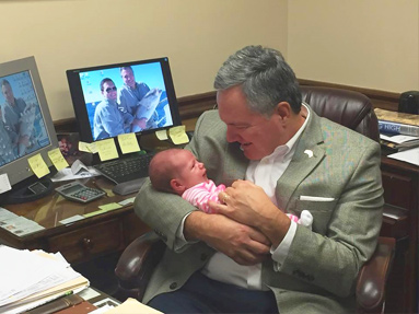 Bobby and Baby Lucy